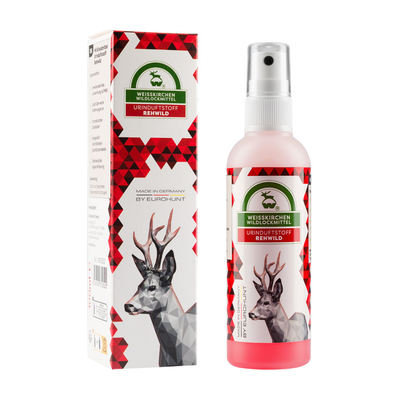 Spray aromë gjahu Eurohunt Weisskirchen, urinë kaprolli, 100ml, i kuq