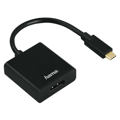 Konvertues Hama Type-C në DisplayPort Ultra HD, 135725
