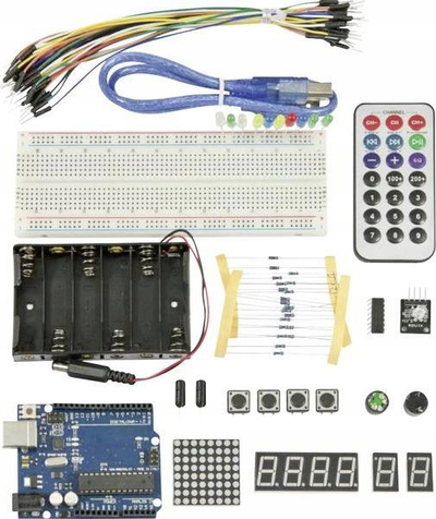 Kit fillimi Arduino Allnet ALL E 2, ATMega328, platformë open source