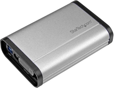 Adapter AV StarTech DVI-I - DVI-I (USB32DVCAPRO), i bronztë