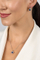 Set Vathë dhe pendant për femra Brilio Silver SET273WB