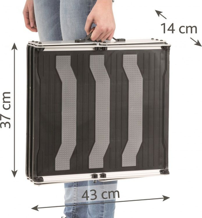 Shkallë palosëse për kafshë Trixie Folding Petwalk, alumin, 120x37x57 cm
