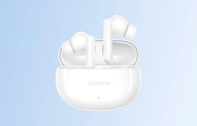 Kufje in ear Ugreen WS205 TWS, Bluetooth 5.4, Hybrid ANC, të zeza 2 copë