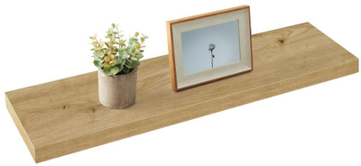 Raft muri Oskar Loft, 80x20 cm, MDF, dru artisan oak