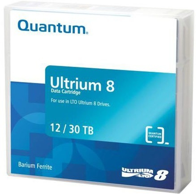 Касета за складирање Quantum LTO-8 Ultrium MR-L8MQN-01, 12TB, 30TB компресирани, зелена