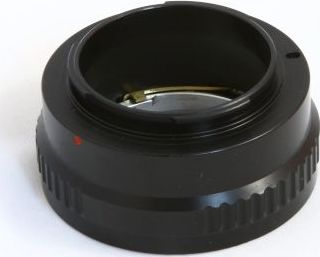 Adapteri i objektivit Pixco MD në Sony NEX E, metal, i zi
