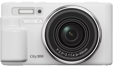 Aparat fotografik digjital Yashica City 200, 13MP, zmadhim optik 10x, i bardhë