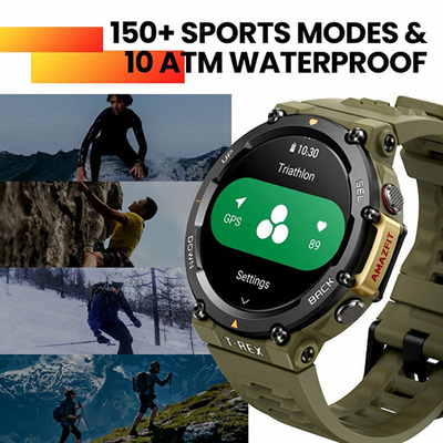 Orë e mençur Amazfit T-Rex 2 Ember Black