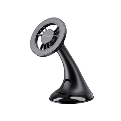 Mbajtëse magnetike makine Tech-Protect N56, MagSafe, për xham dhe grila ajri, e zezë