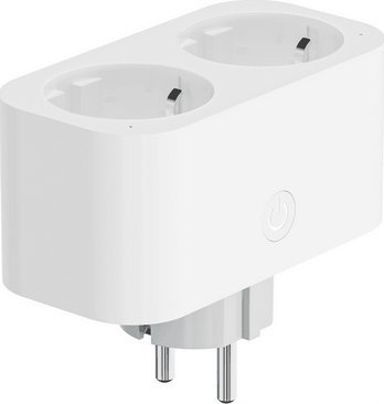 Prizë inteligjente dyshe Woox R6153, WiFi, matje energjie, e bardhë