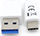 Kabllo USB equip 128364, USB C në USB A, 2m, 5Gbps, e bardhë