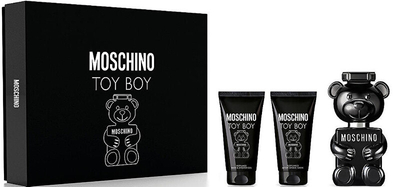Set Moschino Toy Boy - Eau de Parfum 50 ml + losion pas rrojës 50 ml + xhel dushi 50 ml