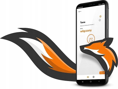 Kontrollues Wi-Fi për portë Fox WI-TO2S, 2 kanale, relé dalëse, i bardhë