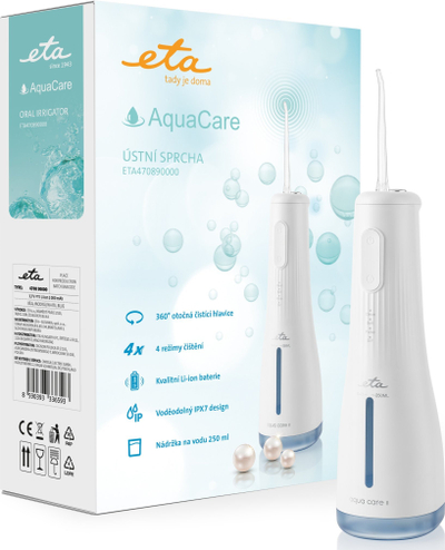 Dush oral ETA AquaCare II 4708 90000, i bardhë