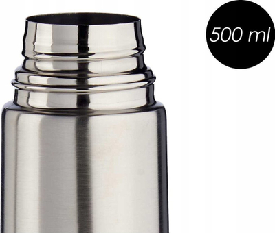 Termus Kinvara Toria, çelik inoks, 500 ml, ngjyrë argjendtë
