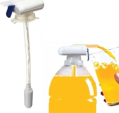 Dispenser automatik për ujë dhe pije AG910, me bateri, plastikë e bardhë