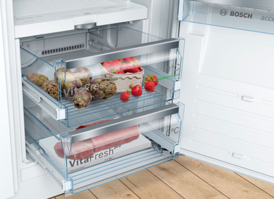 Frigorifer i integrum Bosch KIF51AFE0, 222L, VitaFresh Pro, i bardhë