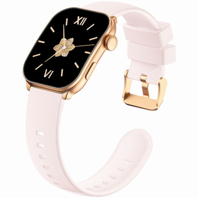 Ora inteligjente Gravity GT28 6, thirrje Bluetooth, me rrip shtesë, e zezë