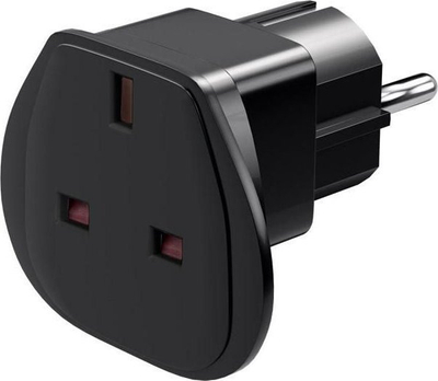 Adapter prizash ProXtend Power Adapter UK to Schuko F/M, UK në Schuko, i bardhë