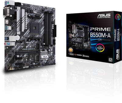Pllakë amë ASUS PRIME B550M-A/CSM - AMD B550