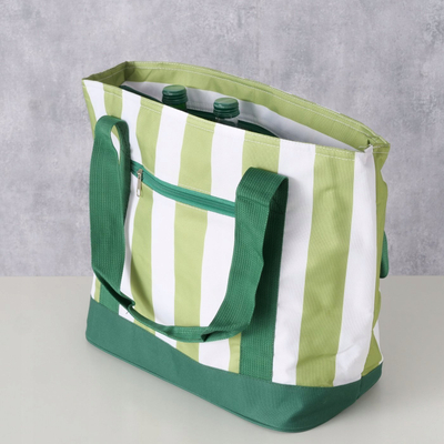 Çantë termike Boltze CHEERFUL, 15L, 30x17x40 cm, me vija jeshile