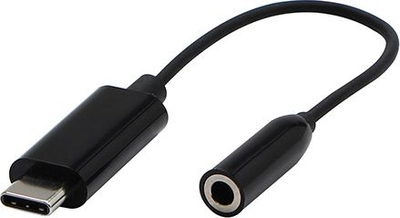 Përshtatës USB-C - Jack 3.5mm, i zi