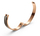 Byzylyk për femra Daniel Wellington Emalie Infinite DW0040025, i zi/ari rozë