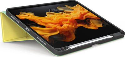 Mbulesë folio për iPad JCPal SlimFlex, 10.9" 10th gen, 11" A16 11th gen, Sand Yellow Green