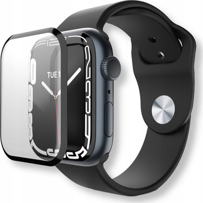 Mburojë ekrani NEXT ONE 3D Matte për Apple Watch 45mm, xham 9H, transparente