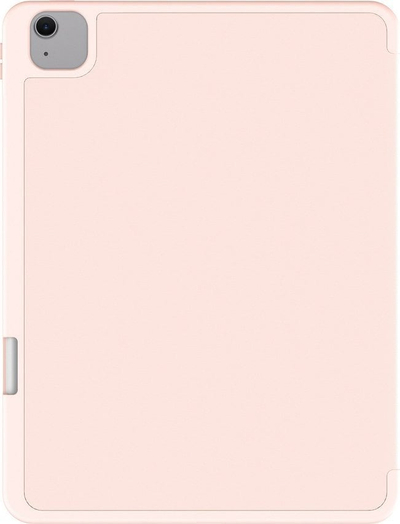 Kapak mbrojtës JCPal DuraPro për iPad Air 13" M2 M3, folio me mbajtëse për Pencil, rozë