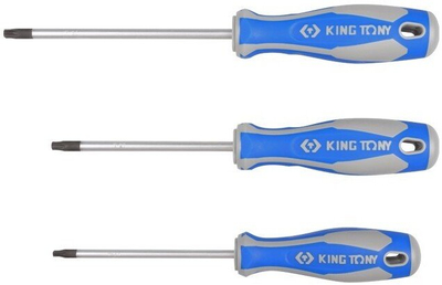 Shurubdeste King Tony TORX T15 14231510, 4.0×250 mm, blu gri