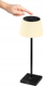 Lampë tavoline Tracer Pluto, LED, USB C, e zezë