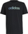 Bluzë sportive fëmijësh adidas Lin GT Tee Jr IB9138, e zezë