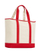 Çantë plazhi Tommy Hilfiger mTH5020, e kuqe/bezhë