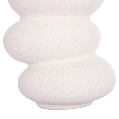 Dekor tavoline qeramike Rook Φ14x19Hcm (HM4628.01), bardhë