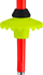 Детски ски стап Leki Racing, 80 cm, Kids Race Red