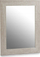Pasqyrë muri Crystal Grey Wood, polistiren, 39 x 49 cm, gri natyrale