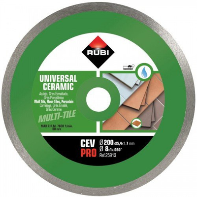 Disk diamanti RUBI Diamond Disc Dry Polishing and Sanding 62976, 100mm, grit 3000