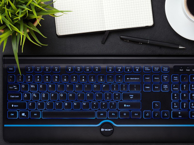 Tastierë TRC Tracer 46473 Office PRO, USB, e zezë
