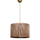 Llambë tavani dru+bamboo Ø30×70 cm (HM7368)