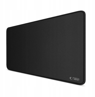 Mousepad Tech-Protect A100 FD29215, i madh, me bazë që s’rrëshqet, i zi