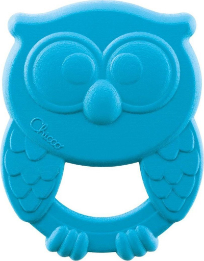 Lodër për dhëmbëzimin Chicco ECO+ Teether Buf, bioplastikë, 3–18 mujsh, shumëngjyrëshe