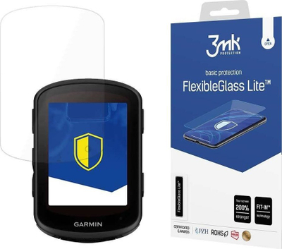 Xham mbrojtës 3MK FlexibleGlass Lite për Garmin Edge 540, 0.16 mm, hibrid, transparent
