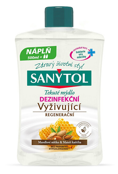Sapun Sanytol Almond Milk & Motherwort 500 ml