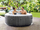 Vaskë SPA për kopsht Intex PureSpa Greywood Deluxe 28440, diametër 196 cm, lartësi 71 cm, gri