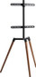 Stativ dyshemeje TV Nedis TVSM7060BK, 50"-65", rrotullues, i zi me dru