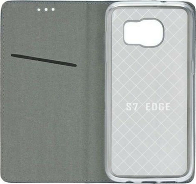 Këllëf libri Smart Magnet për Honor Magic5 Lite, me xhep për karta, ngjyrë blu navy
