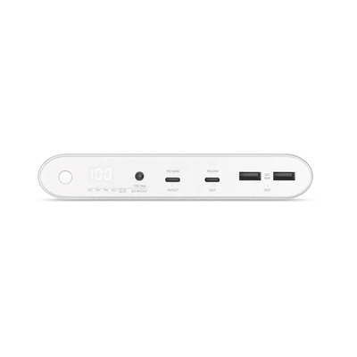 Powerbank Epico 26800 mAh, 72W, USB-C PD, i bardhë
