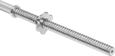 Олимписка шипка Rebel Active RBA-2206, 180cm, дијаметар 24mm, хромиран челик, со капси