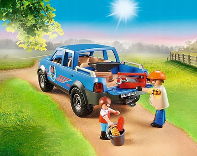 Set lodër Playmobil Country Mobile Farrier 70518, 51 pjesë, me dritë, shumëngjyrësh